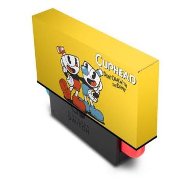 Imagem de Capa Anti Poeira Compatível Nintendo Switch - Cuphead - Pop Arte Skins