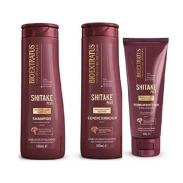 Imagem de Bio Extratus Shitake Plus (Shampoo+Cond 350g+ Finalizador Termoproteto