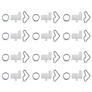 Imagem de AUMEL Conjunto de 12 conjuntos de linguetas de recuo AUMEL para serras de corte Stihl TS400 TS410 TS420 substitui 00001957200 0000-195-7200