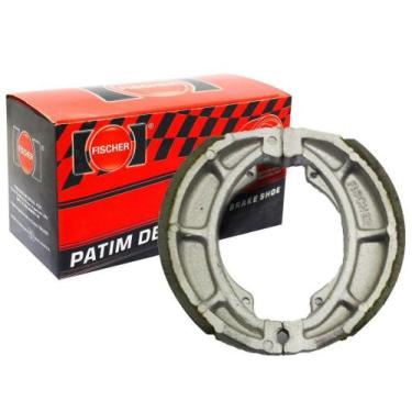 Imagem de Lona-patim de freio traseiro agrale legion 125 fischer (pv1096)