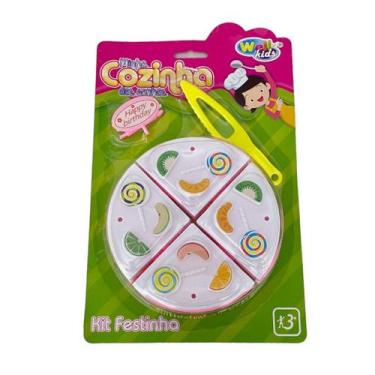 Imagem de Bolinho de Festa tiras autocolantes Crec Crec Brinquedo Infantil Sorti