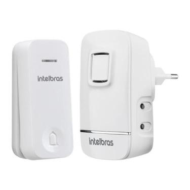 Imagem de Campainha Sem Fio Intelbras CIK 200 Branca  Energia Cinética