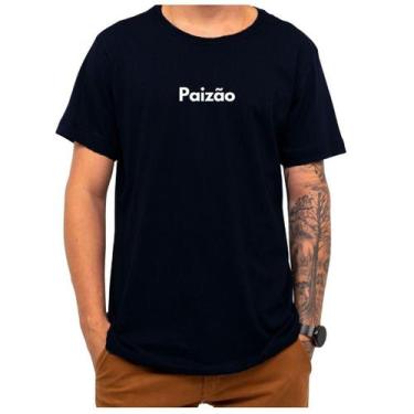 Imagem de Camiseta Frase Paizão Pai Mãezona Mãe Criativa Engraçada - Loja Click 