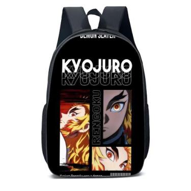 Imagem de Mochila Escolar Infanto Juvenil Anime Rengoku Demon Slayer  Novidades 