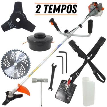 Imagem de Roçadeira Profissional Vulcan VR260P 2T 26CC 0,9CV Potente + Disco Cir