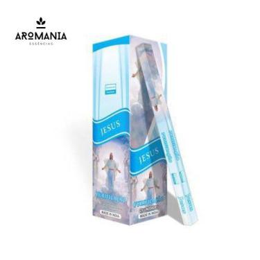 Imagem de Incenso Indiano Jesus 8 Varetas de Longa Duração - 100% Natural - Pari