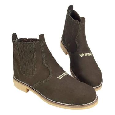 Imagem de Botina em couro Bordada Wrangler - Selaria Vertentes, Sv46015, 40