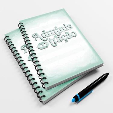 Imagem de Caderno Universitário 96fls Profissão Luxo Administração M1 - Premium