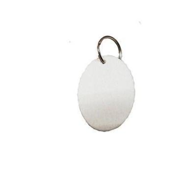 Imagem de 45 Chaveiros Pet Para Sublimação Formata Oval - Premium