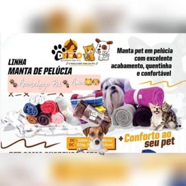 Imagem de Cobertor pet,manta de pelúcia, confortável e quentinha - DRICAOPET 