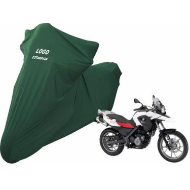 Imagem de Capa De Tecido Para Moto BMW G 650 GS Alta Durabilidade - Mz, Verde