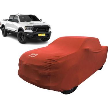 Imagem de Capa Camionete Dodge Ram 1500 Proteção Pintura - Mz, Vermelha