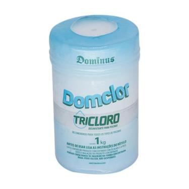 Imagem de Tricloro Pastilha Domclor 200g c/ 90% de Cloro Ativo Tubete c/ 5 Pasti