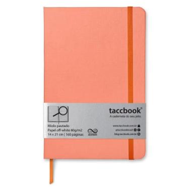 Imagem de Caderno Pautado taccbook Coral 14x21 Ríg.