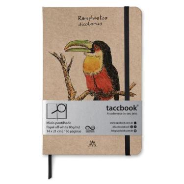 Imagem de Caderno Pontilhado taccbook Tucano Bico Verde 14x21 Ríg.