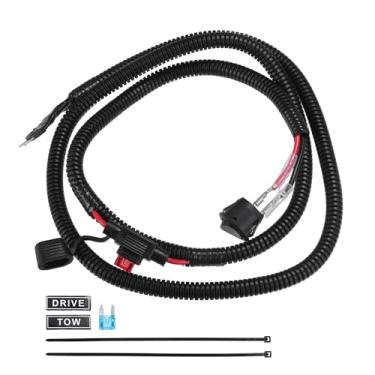 Imagem de Hihaha Kit universal de desvio de fusível comutado automotivo de 120 cm/interruptor de desvio de fusível/durável / 1 peça preta