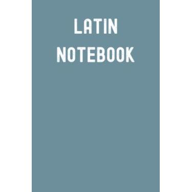 Imagem de Latin Notebook: Spirit Mountain Blue Matte Finish Lined Journal, 6 x 9 120 Pages, Gift For Thinkers, List Makers and Doers (Latin Notebook Journal)
