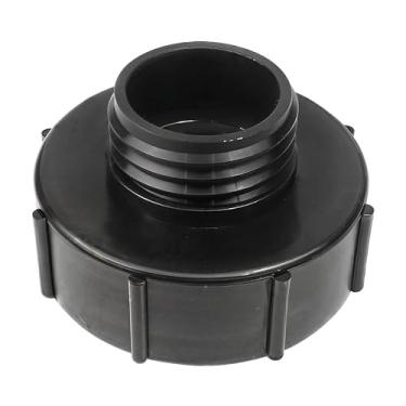 Imagem de Acessórios adaptadores de mangueira tote IBC, rosca grossa de 7 cm para rosca grossa de 5 cm DN80 para DN50, BSP S100*8 x S60*6 válvula de jardim tubo de drenagem de água conector de tanque de tambor