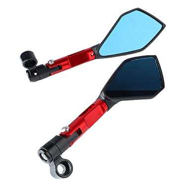 Imagem de Fockety Espelho Retrovisor Ajustável 360° Universal para Motocicletas e Veículos Elétricos