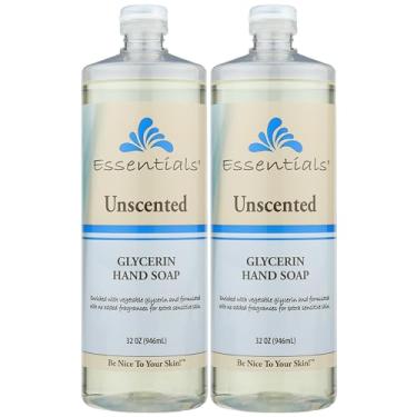 Imagem de Essentials Sabonete Líquido De Glicerina Para As Mãos, 32 Onças Fluidas, Pacote Com 2