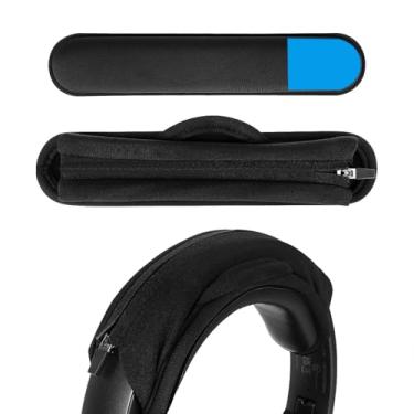 Imagem de GEEKRIA Geekria Medium Cooling-Gel Hook And Loop Headband Cover + Headband Pad Set Protector Nenhuma Ferramenta Necessária Compatível Com Razer, Jbl, Plantronics, Sennheiser, Logitech, Hyperx, Corsa