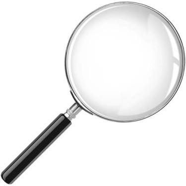 Imagem de Lupa Mão Profissional Leitura Estetica Grande Lente Aumento