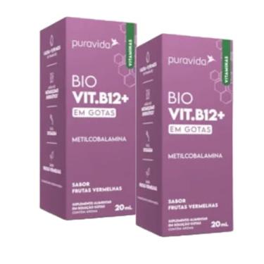 Imagem de KIT 2X BIO VIT B12+ PuraVida (2)