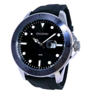 Imagem de Relógio Seculus Masculino Esportivo a Prova d'agua Pulseira Silicone 5