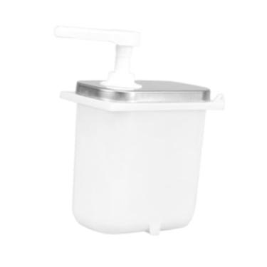 Imagem de Bothyi Molho Dispensador Pumping Coffee Coffee Dispenser 2000 ml Molhos de recipiente de jarra de mel com garrafa de xarope de bomba para bomba para casa, 2l Branco