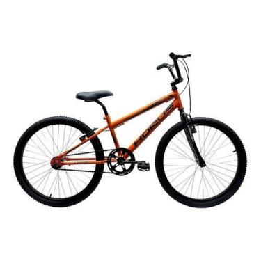 Imagem de Bicicleta Aro 24 Masculina Sem Marcha - Horus - Bike, Laranja