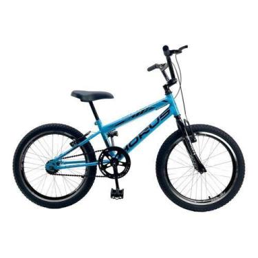Imagem de Bicicleta Infantil Aro 20 Bmx + Rodinha Lateral - Route Bike, Azul, Ce