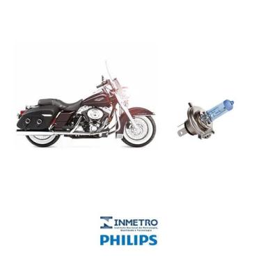 Imagem de Lâmpada CrystalVision Philips H4 HARLEY Road King 1995-2013