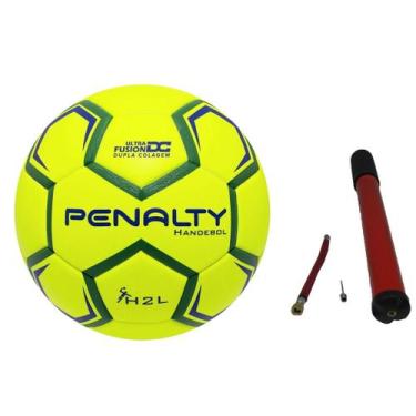 Imagem de Bola de Handebol Penalty H2L + Bomba de Inflar Bola C/Agulha