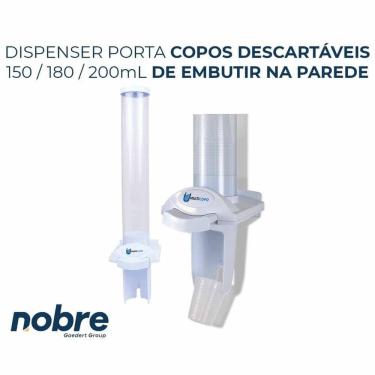 Imagem de Dispenser Copo Descartavel Multicopo 150 A 200 Ml