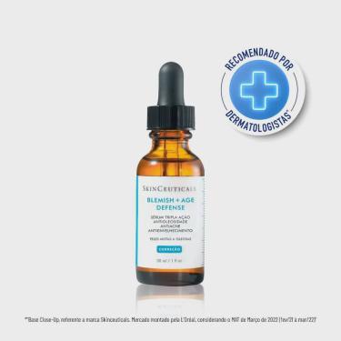 Imagem de Sérum facial skinceuticals antioleosidade anti-acne blemish + age defense 30ML