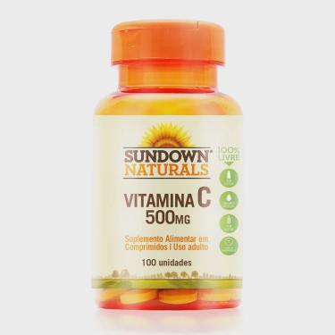 Imagem de Suplemento alimentar sundown vitamina C 500MG 100 comprimidos