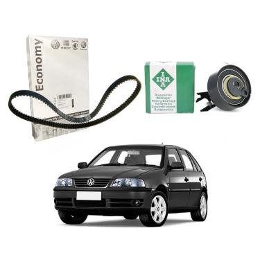 Imagem de Kit correia dentada tensor original volkswagen gol G3 1.0 8V 2000 A 2005