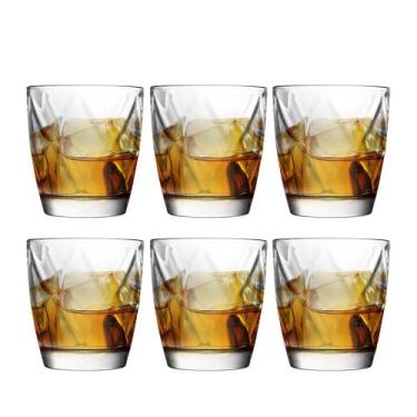 Imagem de Jogo de Copos Rocks Diamond 6pcs, 385ml - Ruvolo