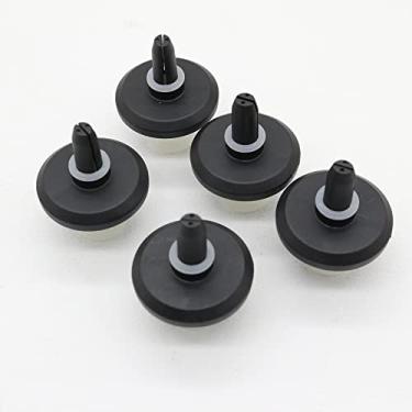 Imagem de DZMZL Tampa do para-choque dianteiro traseiro painel de acabamento prendedores fixadores clipe Qtde 5 pinos de fáscia 4806334AA para Chrysler para Dodge para Jeep