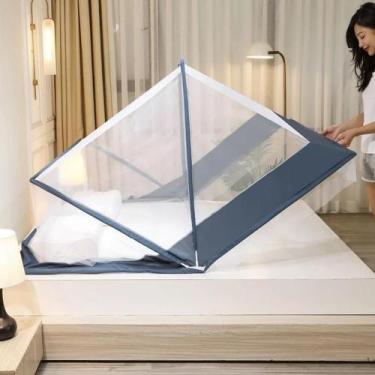 Imagem de Super Mosquiteiro Magnético Portátil Dobrável Cama Casal - Sweet Home