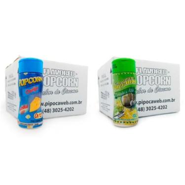 Imagem de Temperos Para Pipoca Cx 12 Un - Queijo E Parmesão E Alho - Flavored Po