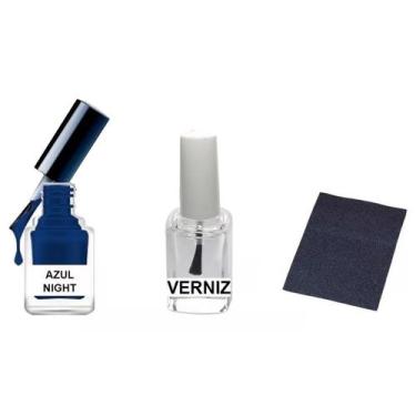 Imagem de Tinta De Retoque Tira Risco Carro Volkswagen - Azul Night - Jhow Adesi