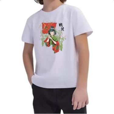 Imagem de Camiseta Infantil Geisha Japao Diva - Alearts, 6