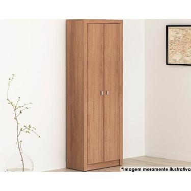 Imagem de Estante De Escritório Me4105 C- 2 Portas Amêndoa - Tecno Mobili