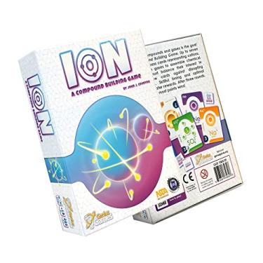 Imagem de Genius Games Ion: A Compound Building Game (2nd Edition) - A Chemistry Card Drafting Game About Cations, Anion, Noble Gases - Science Accurate Board Game for High School Students, Teachers and Adults