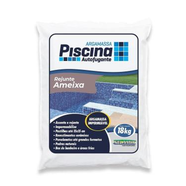 Imagem de Rejunte Piscina Impermeável Cor Ameixa 18kg
