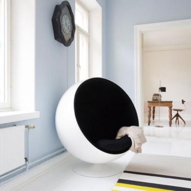 Imagem de Poltrona Ball Chair Preta