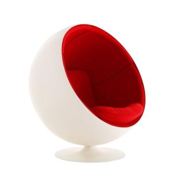 Imagem de Poltrona Ball Chair Vermelha