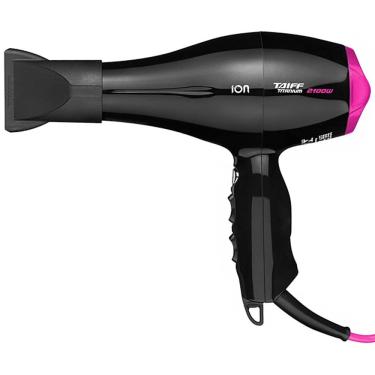 Imagem de Secador De Cabelo Taiff Titanium 2.100 Watts 220 - 230v ~ 50/60 Hz - Preto/rosa