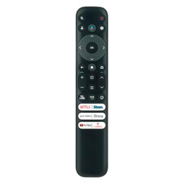 Imagem de Beyution RC813 FAB1 Controle remoto de voz de substituição adequado para TCL Smart TV 55Q750G 43Q750G 65QM850G 65Q750G 75Q750G 85Q750G 75QM850G 85QM850G 50Q550G 55Q550G 65Q50G 550G, 5 5Q650G 65Q650G